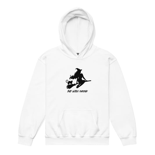 "Bad Witch Energy" Youth Hoodie
